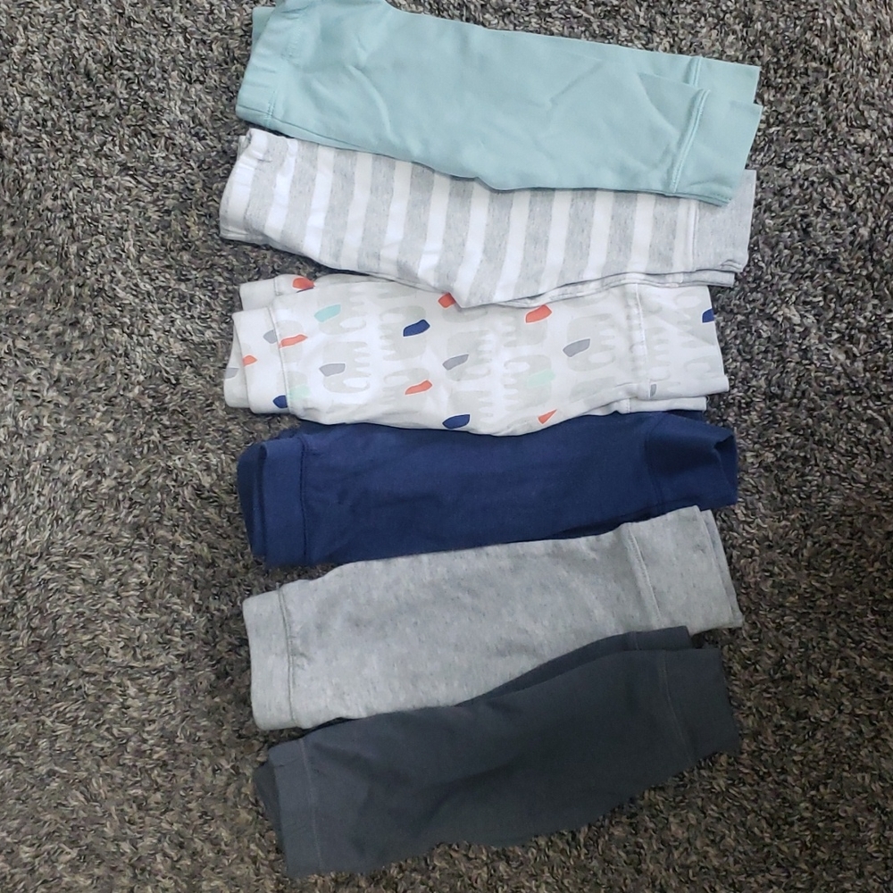 3-6 month cloud Island pants bundle